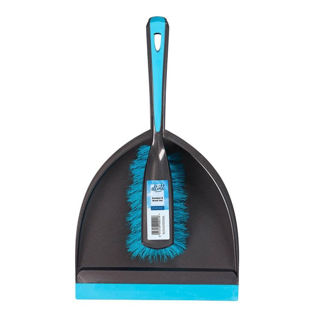 Elliotts dustpan brush set with mixed bristles 39x23x11cm - British product
