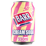 Barr American Cream Soda zero sugar soft drink (British brand)