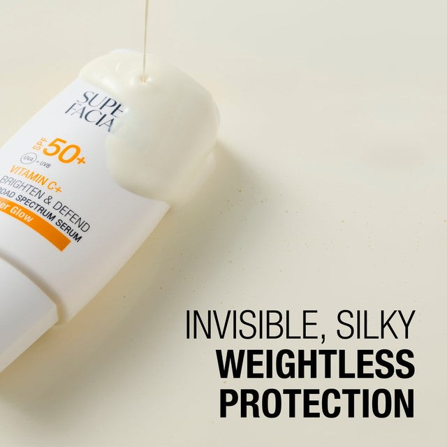Super Facialist Vitamin C SPF50+ serum - British product