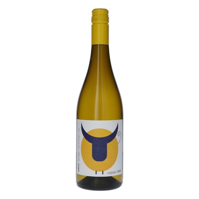 M&S Sin Nombre Organic Airen white wine 75cl, imported from the UK