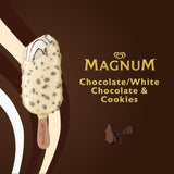 Magnum ice cream sticks chocolate and white chocolate cookie 6 x 55ml, imported from the UK