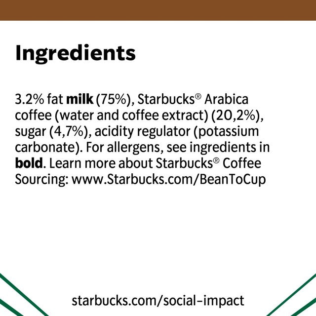 Starbucks Doubleshot Espresso Iced Coffee 200ml (British brand)