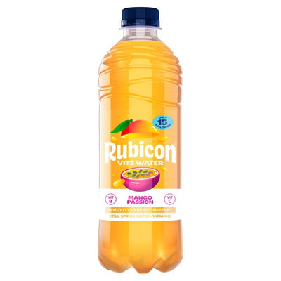 M&S Rubicon Spring Vits Mango Passion Flavoured Vitamin Water Drink 500ml- Buy online at McGrocer