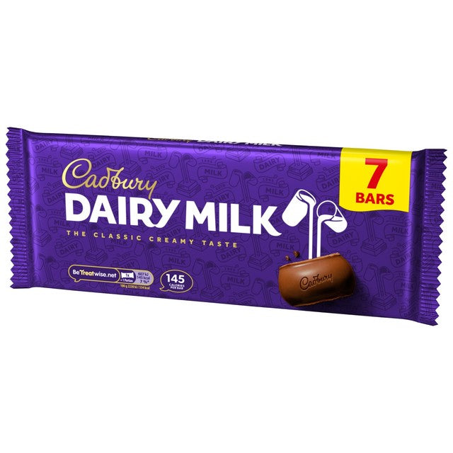 Cadbury milk chocolate multipack 190.4g - British product