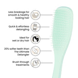 Tangle Teezer Ultimate Detangler Fine & Fragile Jade Lagoon hairbrush (British brand)