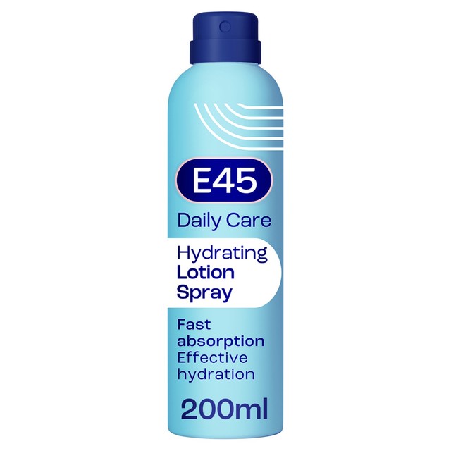 E45 Daily Moisturiser Spray Dry Sensitive 200ml - British product