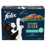 Felix Deliciously Sliced fish selection wet cat food, UK version
