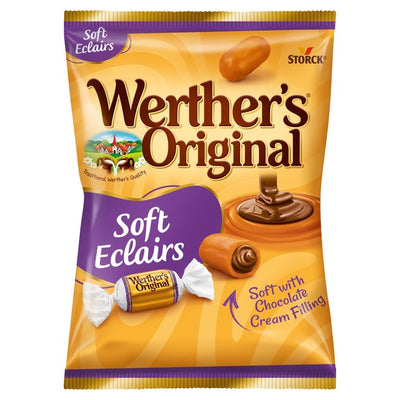 M&S Werther's Soft Eclair Creamy Toffee with Chocolate Cream 125g- Buy online at McGrocer