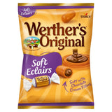 Werther's soft eclair creamy toffee with chocolate cream filling 125g (British brand)