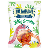 Natural Confectionery Jelly Snakes mixed fruit sweets 130g, UK version