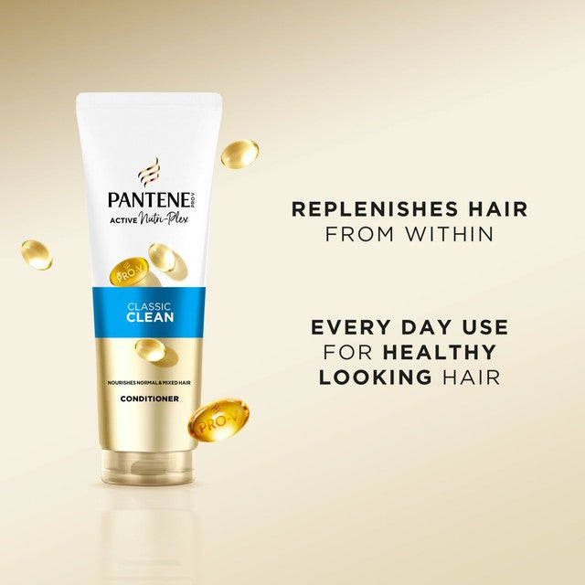 Pantene Classic Clean conditioner 230ml, imported from the UK