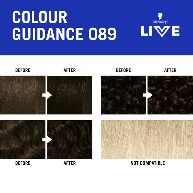 Schwarzkopf Bitter Sweet Chocolate hair dye kit (British brand)