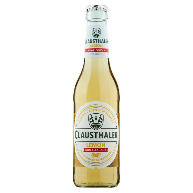 Clausthaler Zitrone Zitrus Radler alkoholfreie Saisonerfrischung 330ml - Britisches Produkt