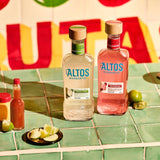 Olmeca Altos Tequila Ready to Serve Margarita premixed cocktail 75cl, imported from the UK