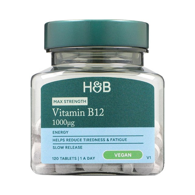 Holland & Barrett Vitamin B12 supplement 120 tablets, UK version