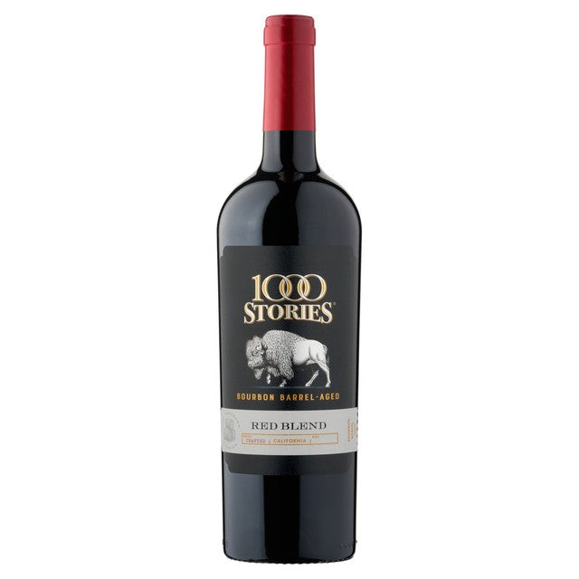 1000 Stories bourbon barrel-aged red blend 75cl (British brand)