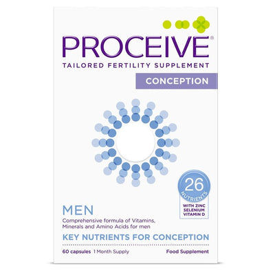 Proceive Capsules Supplément Fertilité Masculine Conception 60 Capsules