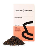 Good & Proper Tea Darjeeling loose leaf tea 90g, UK version