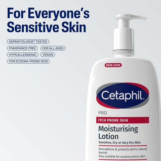Cetaphil itch prone body lotion - British product