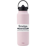 Smidge flip straw bottle Summer Blush 1.2L, imported from the UK