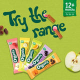 Organix strawberry apple soft oaty bars 6x23g , imported from the UK