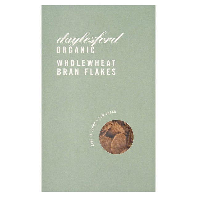 Daylesford Organic wholewheat bran flakes 150g - British product