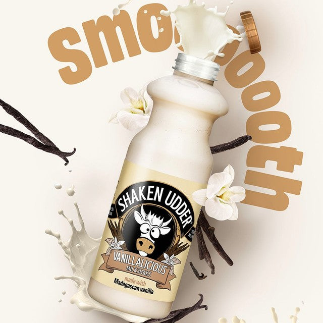 Shaken Udder Vanillalicious vanilla milkshake 750ml - British product