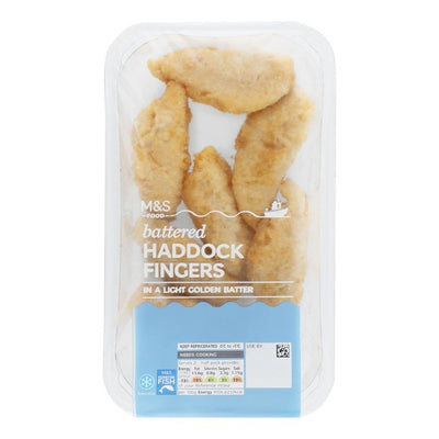 M&S M&S Panerte Hyse Filet Fingre 230g- Kjøp online hos McGrocer