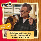 Bonio Meaty Chip dog biscuits 400g - British product