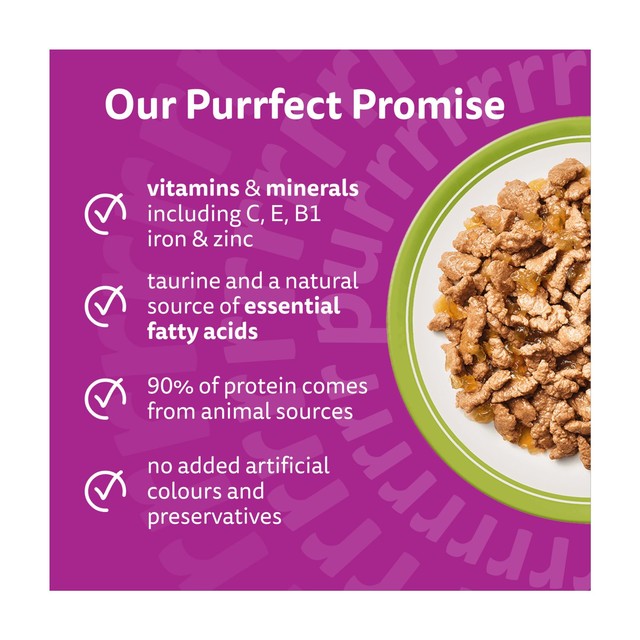 Whiskas Mixed Menu wet cat food pouches 40 x 85g (British brand)
