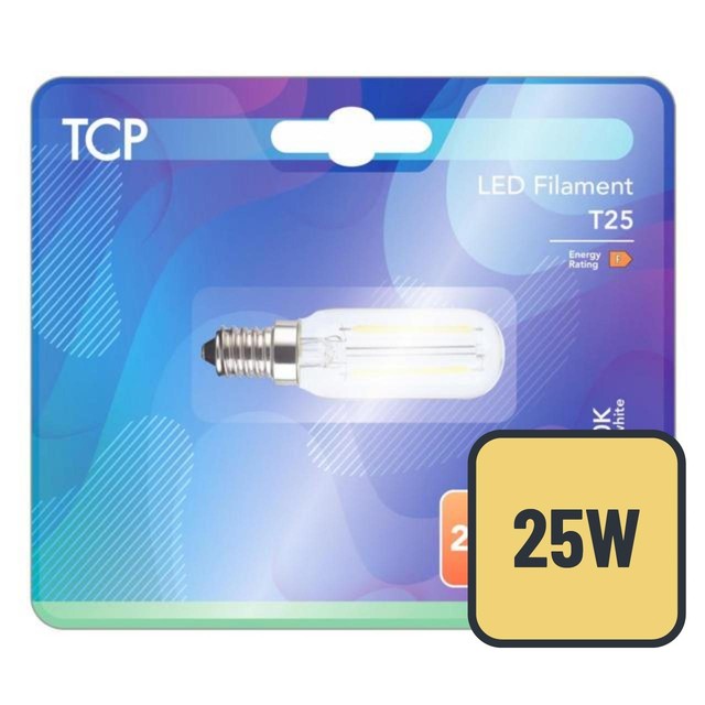 TCP LED Filament Light Bulb Warm White E14 (British brand)