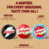 Babybel Light cheese snacks 6-pack imported from the UK
