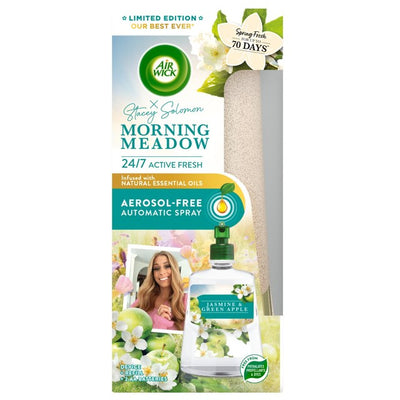 M&S Airwick Aerosol-Free Automatic Air Freshener Kit Morning Meadow 228ml - اشترِ عبر الإنترنت من McGrocer