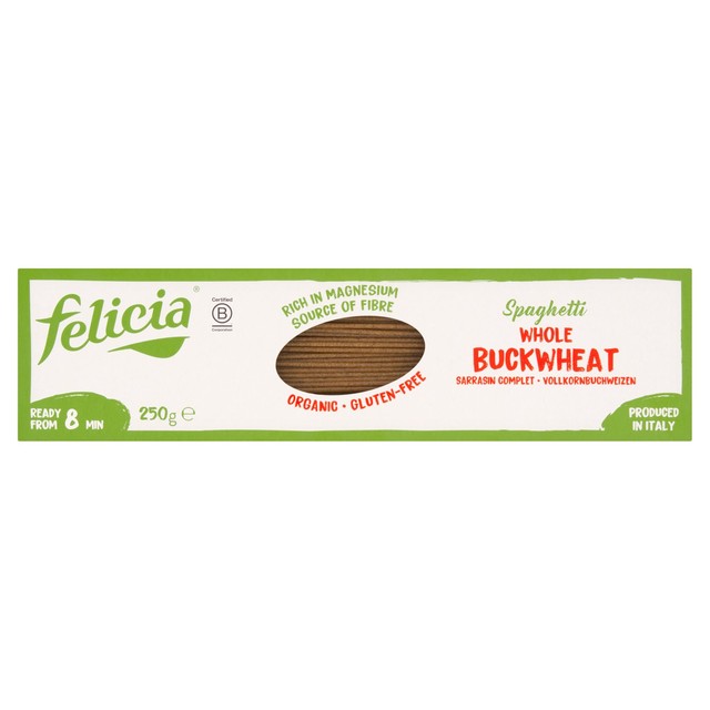 Felicia Gluten Free Buckwheat Spaghetti Pasta 250g - British product