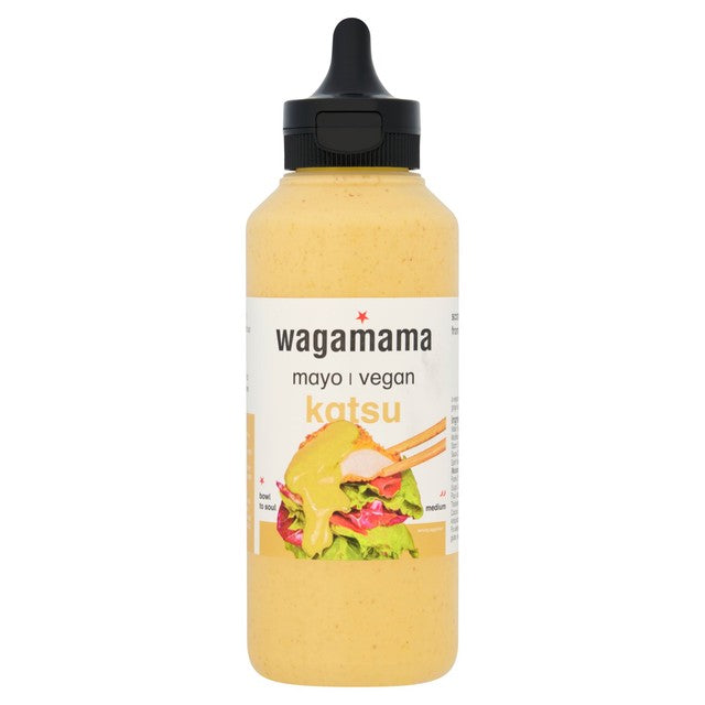 Wagamama katsu mayo vegan condiment, UK version