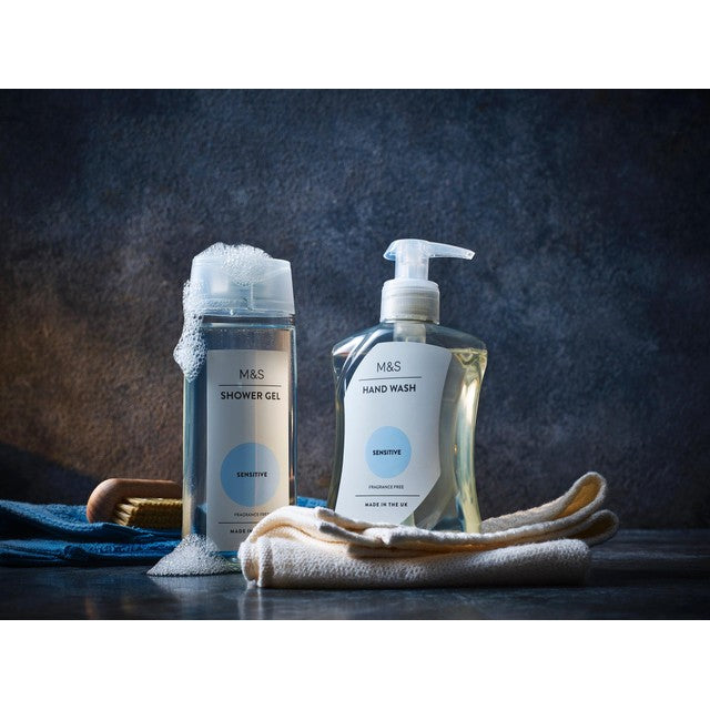 M&S sensitive fragrance-free shower gel 250ml, imported from the UK