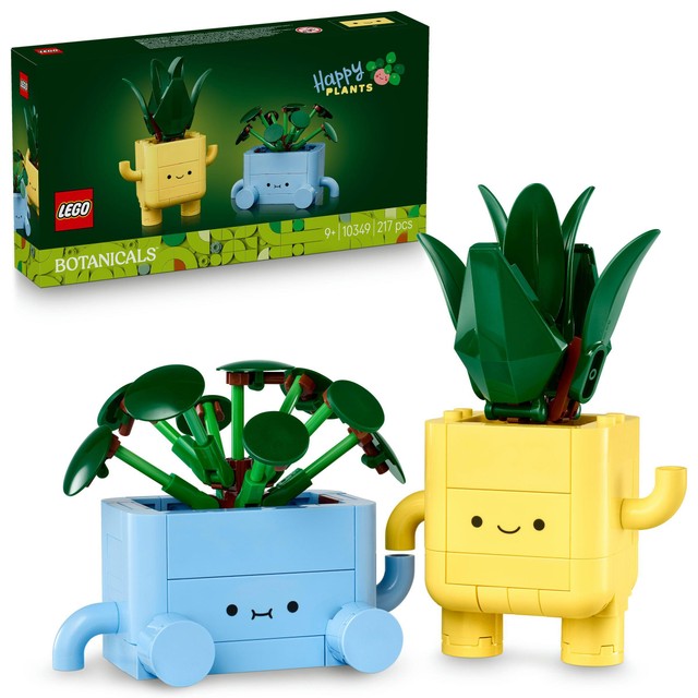 LEGO Botanicals Happy Plants building set, UK version