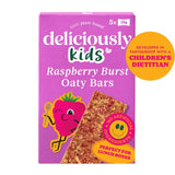 Deliciously Ella Raspberry Burst Oaty Bars 125g Multipack - British product