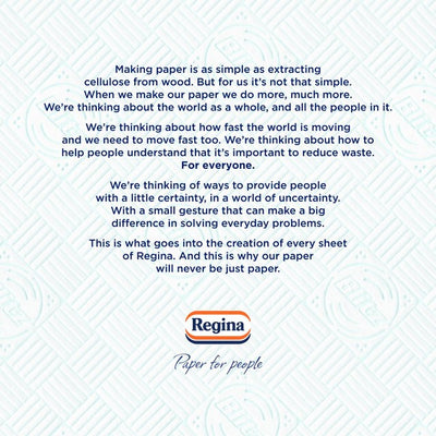 Regina Blitz Papier essuie-tout 140 feuilles super-dimensionnées 2 rouleaux