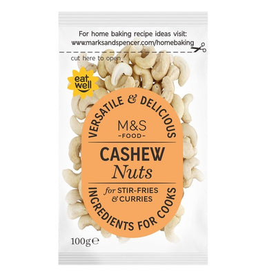 M&S M&S Cashew Nuts Snack 100g- Buy online at McGrocer
