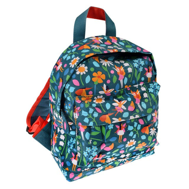 Rex International Fairies in the Garden children's backpack 21x10x25cm, imported from the UK