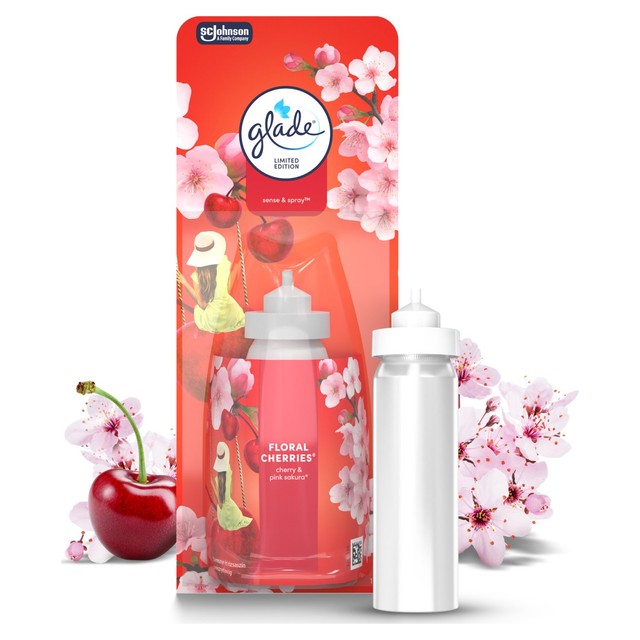 Glade air freshener refill Floral Cherries 18ml, UK version