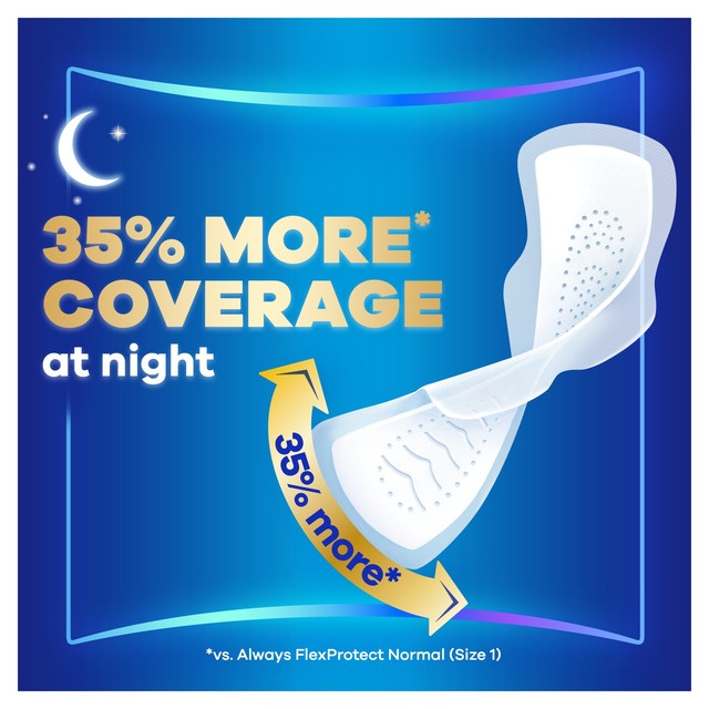 Always Infinity Night pads size 3 value pack 18 count (British brand)