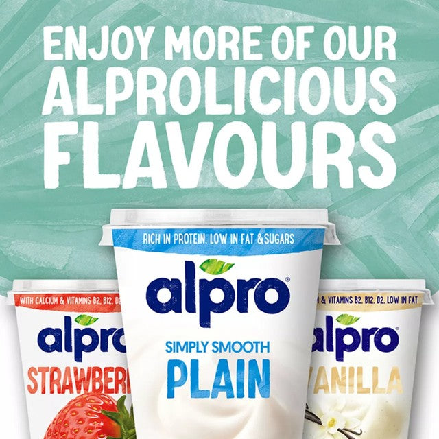 Alpro plain coconut yoghurt alternative 500g - British product