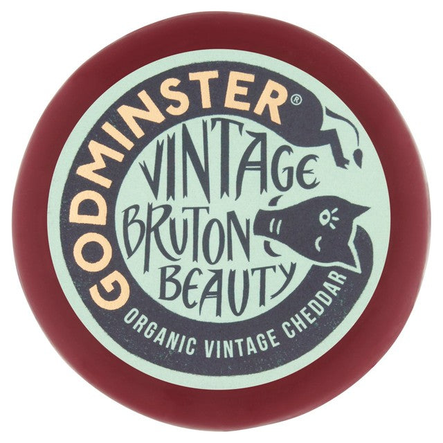 Godminster Vintage Organic Cheddar 200g, UK version