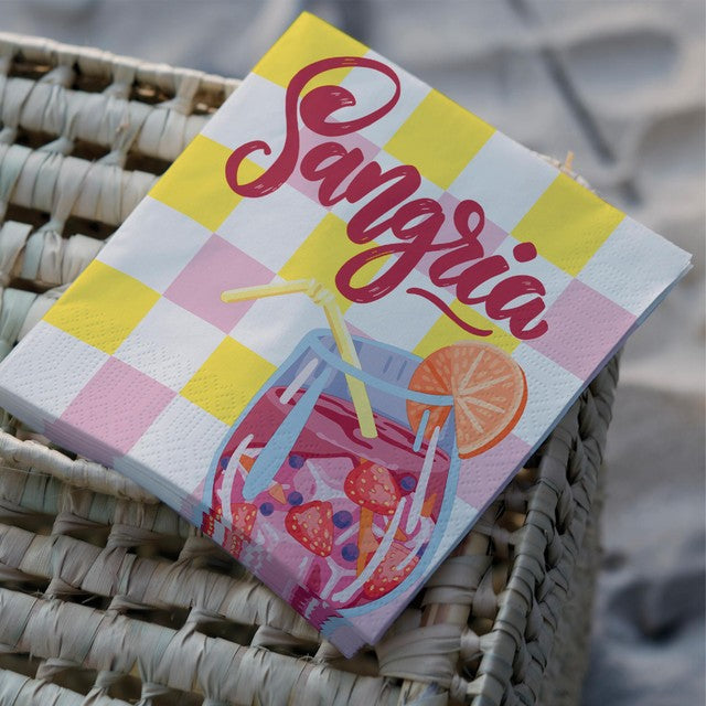 Duni Summer Flavour napkins 20 pack, UK version
