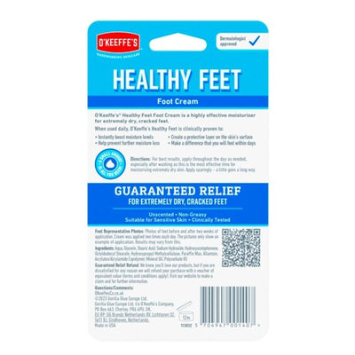 M&S O'Keeffe's Healthy Feet Fotkrem 91g- Kjøp online hos McGrocer