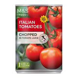 M&S Chopped Italian Tomatoes 400g, imported from the UK