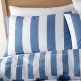 Catherine Lansfield Cove Stripe Double Duvet Set - British product