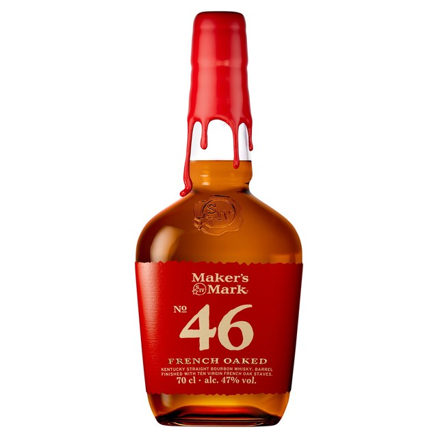 Makers Mark 46 Bourbon Whisky 70cl, imported from the UK